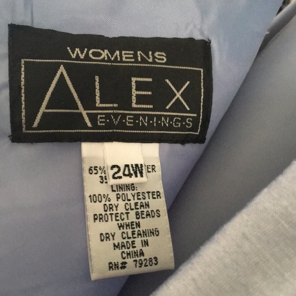 NWT Alex Evenings Gown with shell - Picture 7 of 7